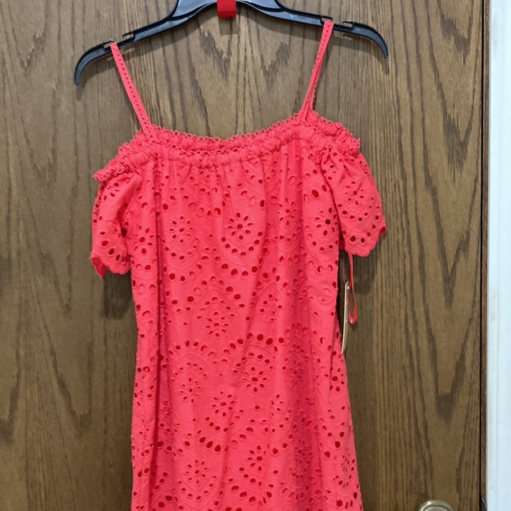 New! off the shoulder Hope and Harlow summer shift dress